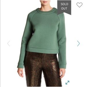 Tibi Marisol Neoprene Sweatshirt XXS